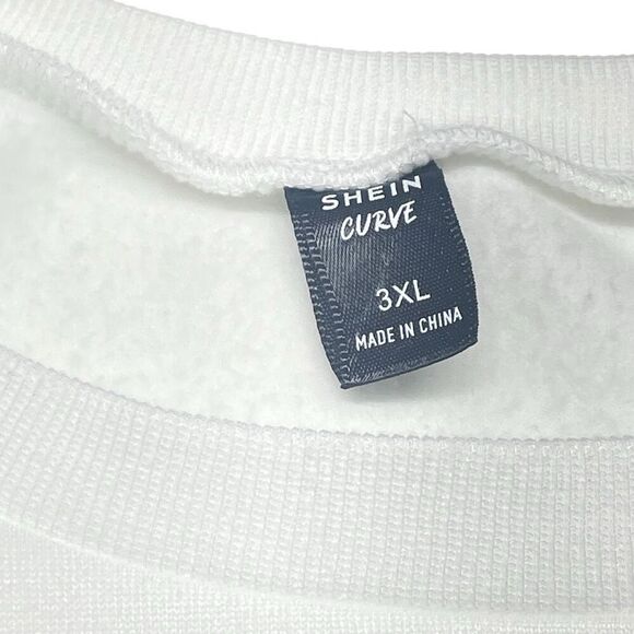 White Our Lady of Guadalupe Sweatshirt - Picture 2 of 5